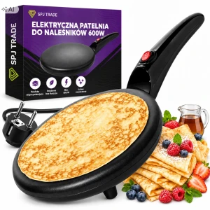 Naleśnikarka elektryczna 600 W z nieprzywierającą powłoką