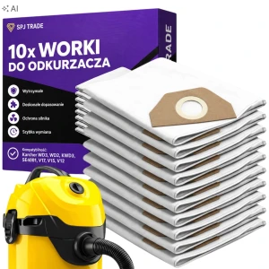 Worki syntetyczne do odkurzacza WD3 WD2, 35x55 cm, 10 szt.