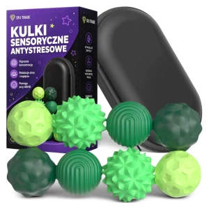 Kulki sensoryczne magnetyczne antystresowe, 8 szt.