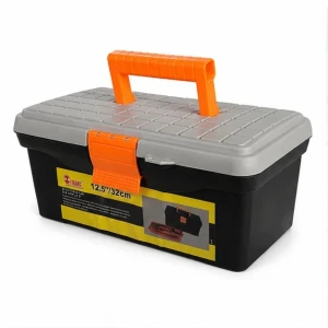 Skrzynka narzędziowa organizer, 31,8x17,5x13,1 cm, z dwoma organizerami