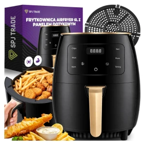Frytkownica beztłuszczowa 6 l, 2400 W