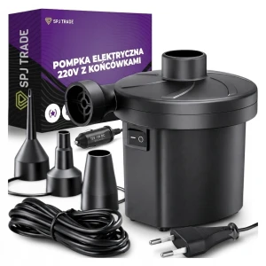 Pompka elektryczna turystyczna 220V z końcówkami
