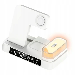 Ładowarka indukcyjna 3w1 do iPhone, Apple Watch, AirPods, 15W