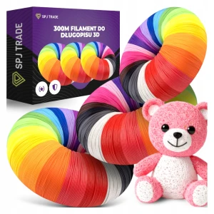 Wkłady do długopisu 3D filament PLA 1,75mm, 20 kolorów 300m