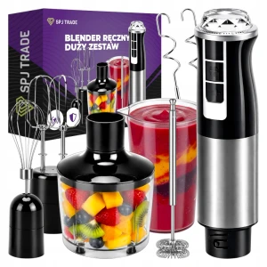 Blender ręczny 7w1 wielofunkcyjny 1500W, 21 prędkości